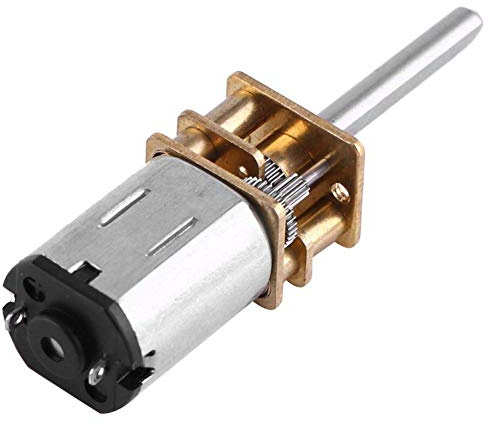 DC 12V Motoriduttore Riduttore Di Velocità Elettrico Motore con Albero di Uscita Prolungato per Giocattolo DIY (12V 100RPM)