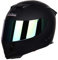 Integralhelm Mountainbike integralhelm getöntes visier mit Doppelscheibe Stilvoller Rennhelm mit Schnellverschluss Casco Moto Motorradhelme Herren/Damen Integralhelm