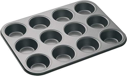 Bahob® 12 Hole Non Stick Cupcake Tray Muffin Pan Baking Moulds Hole Cup (1)