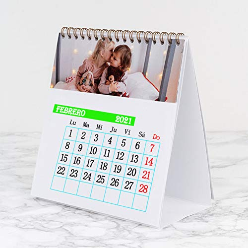 Calendario 2026 sobremesa personalizado con fotos (10x14cm)