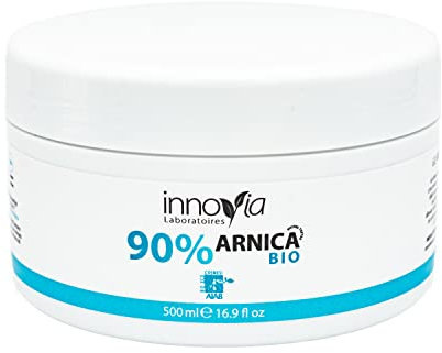 Gel Arnica 90% Biologico Ultra Attivo 500 ml - Forte Azione Lenitiva Efficace contro Contusioni, Ematomi - MADE IN ITALY