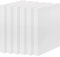 Belle Vous Polystyrol Platte Styrene Platten zum Basteln (6er Pack) - 30 x 15 x 2,5cm - Rechteckige Polystyrol-Plastik Platten zum Modellieren, für Schulprojekte, Blumenarrangements und DIY-Kunst