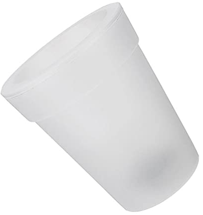 Cabilock Pot De Fleurs Rougeoyant Roches Blanches pour Jardinières Allumer Un Pot De Fleur Lumières De Jardinière Lampes Solaires en Plein Air Plantes Aériennes Dirigé Mariage Abdos Rocher