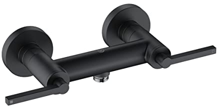 Kludi 207103915 Puristic-207103915 Brausearmatur Nova Fonte Puristic Matt-207103915, Schwarz matt