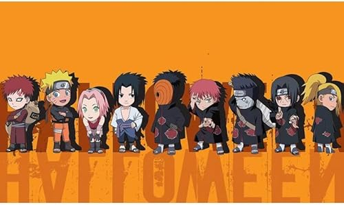 Wandbild Tapeten Anime NARUTO Tapete Cartoon Kinderzimmer Hintergrundbild Wandbild Spielhalle Internetcafé Film- und Fernsehtapete Dekoration