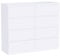 Vida Designs Denver Drawer Chests (White, 8 Drawer)