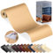 YAFLC kunstleder selbstklebend Warmgelb, 10 x 160cm leder patch selbstklebend, kunstleder reparaturset für couch Autositz Sofa Möbel Leder Reparatur Jacken und Renovierung