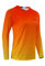 Hotlion Damen-Fahrradtrikot, MTB-T-Shirt, langärmelig, Mountainbike, Motorrad, Outdoor-Fahrradbekleidung, Pure Orange, XX-Large