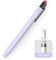 TRONWIN iPencil Case for Apple Pencil 1st Generation Sleeve Silicone Protective Cover Perfect Grip Skin Classic Design with Sturdy Clip Compatible with Apple Pencil 1st Generation (Lavender Purple)