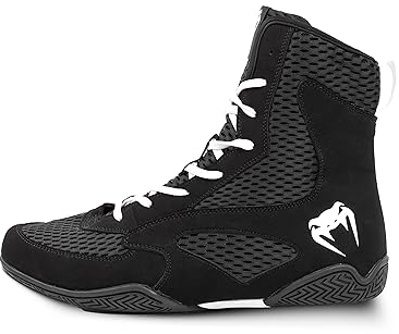 Venum, Contender Boxschuhe, Herren, 12.5, Schwarz/Weiß