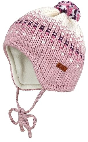 maximo Baby Girl-Mütze, ausgenäht Grobstrick Made in Germany