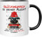 TassenTicker - Glückwunsch zu deiner Flucht - Abschiedsgeschenk - Abschied - Kollegen - Tasse mit Spruch - jobwechsel - Dankeschön - Personalisiert - Schwarz