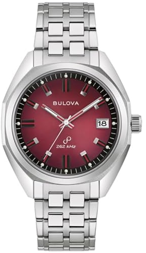Bulova Herren Analog Classic Uhr mit Edelstahl Armband 96B401