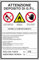 M-ITALY CARTELLO SEGNALETICO - ATTENZIONE DEPOSITO G.P.L - Adesivo Extra Resistente, Pannello in Forex, Pannello In Alluminio (15x10, Adesivo)