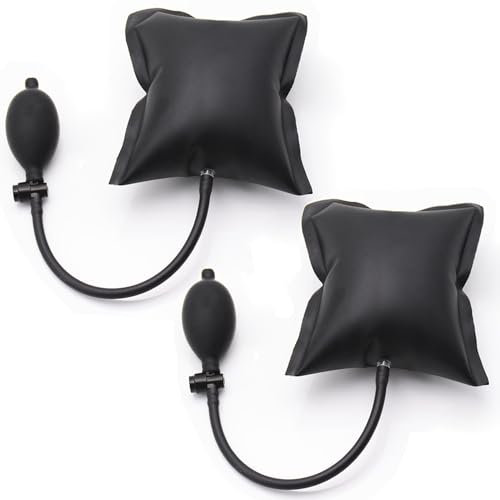 Winbag, CTRICALVER Coussin d'air 2Pièces, Coussin de Levage Gonflable, Capacité de Charge 200kg pour Installation de Porte et Fenêtre à la Maison Réparation de Voiture Fixation d'équipement Électrique