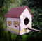 Bastelset Vogelhaus – Kreatives DIY-Set aus Holz zum Bemalen und individuell Gestalten für Kinder und Erwachsene