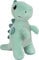 Small Foot Kuscheltier Dinosaurier grün „Dino“, 17 cm, aus Plüsch und Cord-Stoff, Stofftier als Einschlafhilfe, Plüschtier für Babys und Kleinkinder, 12686