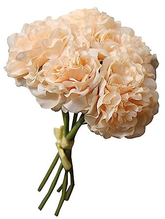 Warmhm 5st Dekorative Blumen Hochzeitsdeko Künstliche Pfingstrose Künstliche Blumen