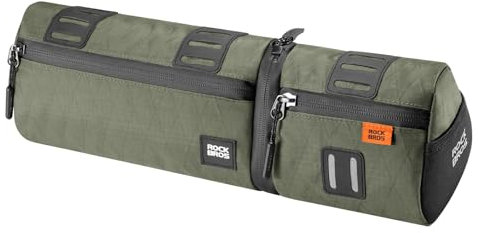 ROCKBROS 4-in-1 Fahrradtasche – Abnehmbare Lenkertasche, Rahmentasche, Satteltasche & Umhängetasche, Wasserabweisend und Robust, Bike Bag Vielseitig für Rennrad, MTB, Gravelbike & Alltag