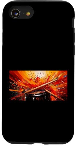 Batteria Batteria Skin Kit Uomo - Regalo Musicale Custodia per iPhone SE (2020) / 7 / 8