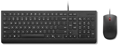 Lenovo Essential Wired Combo (Nordic) Keyboard Mouse, 4X31R64446