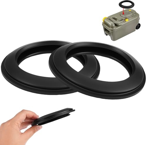 2 Pièces Joint Wc pour Thetford Camping Car, 11 cm Joint à Lèvre Imperméable Compatible avec Les Modèles Thetford C200, C250, C260, C400, C2, C3, C4 pour Le Remplacement Des Toilettes de Camping-car