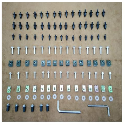 Visserie Carrosserie pour Yamaha YZFR1 YZF R1 2000 2001 Vis De Carrosserie Accessoires Moto Kit Boulons Carénage Clips