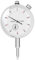 UEETEK Mechanische Messuhr Sondenanzeige Zifferblatt Test Messbereich 0-10mm Dial Test Indicator (Silber)