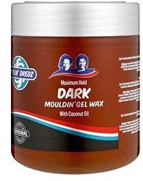 Stylin' Dredz Dark Mouldin' Gel Wax Coconut Oil 500 ml