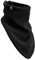 Manufaktur13 Windbreaker - Bandana, Halstücher in versch. Varianten, Multifunktionstuch, Baumwolle Schal, Dreieckstuch, geeignet für Motorrad & Fahrrad (M13) (Knit: Black Out)
