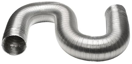Intelmann ALUFLEXROHR (PREMIUM) | Länge 5 Meter | Ø 80 mm - 200 mm | Premium Flexrohr Lüftungsrohr (110)
