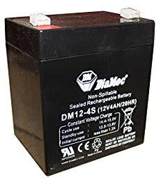 Diamec Batería Plomo AGM 12v 4Ah F1