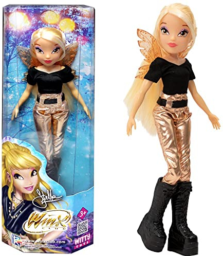 Winx Club Stella | Bambola di Moda Look Metallico