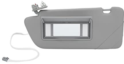 KIMISS Viseras de Protección Solar, 8163EG ABS Parasol Interior Exposición Al Sol Reemplazo Resistente Al Desgaste para 2008 3008 301 308 308S 408 508 Parasol de Automóvil