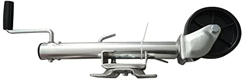 Futchoy Stützrad 1200 LB für Anhänger PKW Wohnwagen Anhänger Profi Stahl Stützrad 200mm