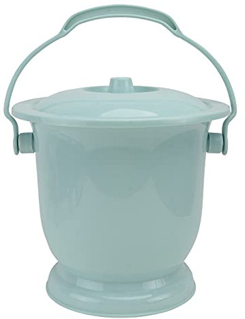 BESTonZON 1PC children's potty blue car urinal potty with lid Spill Proof Portable Pee Pot portable urination bedroom portable bidet for travel Urine Pot plastic commode bucket woman