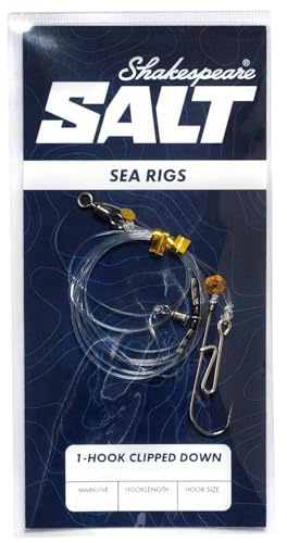 Shakespeare Salt Rig Fishing Rig (Clipped Down - Hook Size-2/0)