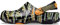 Crocs Unisex-Erwachsene Classic All Terrain Camo Clogs, Schwarz/Multi, 39/40 EU