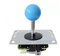 Juego Joystick, Arcade Juego Stick con Bola Superior Consola de juegos Controller Joystick Consola de juegos de lucha DIY Mango Joystick (azul)