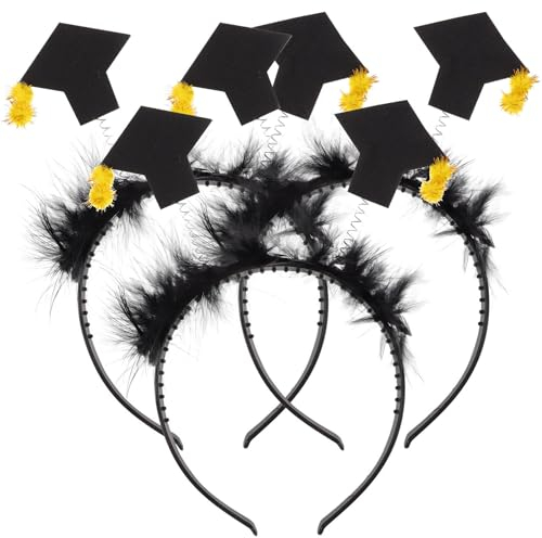Theaque 3 Stück Abschlussfeier Junggesellenabschied Haarreifen Abschlussfeier Kleid Up Haarband Party Dekoration