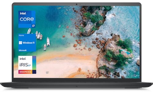 Dell Inspiron 3520 15.6 FHD Laptop, Intel Core i7-1255U Processor, 16GB RAM, 1TB SSD, Webcam, HDMI, SD-Card Slot, Wi-Fi 6, Windows 11 Home, Black