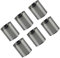 DOITOOL 6 Pièces Bidon De Stockage De Peinture Boîte De Stockage De Peinture Boîtes Métalliques Non Doublées Seaux De Peinture Non Doublés Pot De Peinture Vide Polyvalent Ouvrages d'art
