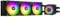 ENERMAX LIQMAXFLO 360mm A-RGB AIO CPU Liquid Cooler - High Performance Pump up to 3000RPM, 38mm Thick Radiator, 60mm VRM Fan, Pressure-Optimized Silent 120mm FDB PWM Fan, Intel LGA1700/AMD AM5 Ready