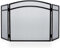Unibos | Fire Guard Screen Panel Standing Gate - Steel Decorative Mesh Screen, Flame Guard for Coal & Wood Fire, Folding Fireplace Cover | Perfect for Outdoor & Indoor (W96cm x H60cm)