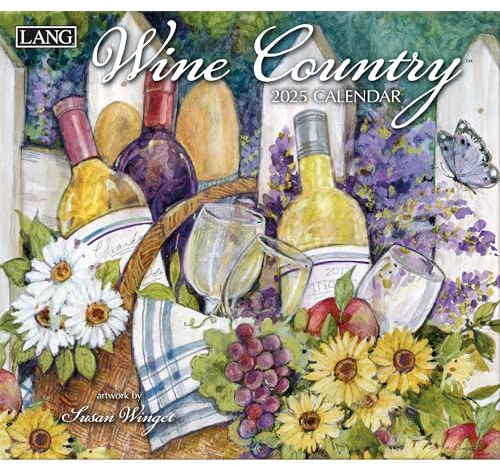 Lang, Wine Country by Susan Winget Wandkalender 2025