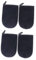 Angoily 4 Stück Selbstbräunungshandschuhe Bräunungshandschuhe Selbstbräunerhandschuh Selbstbräunerhandschuh Selbstbräunerhandschuh Schwarz Einfach Anzuwendender Handschuh