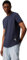 Calvin Klein Herren T-Shirt Kurzarm Badge Turn Up Sleeve Rundhalsausschnitt, Ink (Blau), XS