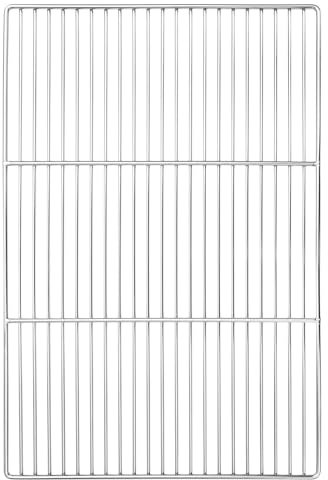 vidaXL Grille de BBQ avec poignées Rectangulaire 60x40 cm en Acier Inoxydable 304