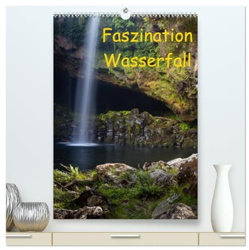 Faszination Wasserfall (hochwertiger Premium Wandkalender 2026 DIN A2 hoch), Kunstdruck in Hochglanz: Jedes fallende Wasser ist ein Naturgeschehen. (CALVENDO Natur)