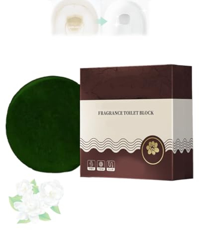 Toilettenreiniger-Tabs mit frischem Duft und Deodorant-Effekt, Automatische Toilettenspülung-Deodorant-Tabs mit frischem Aroma (1PCS,Jasmine)